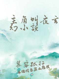 主角叫夜玄的玄幻小说