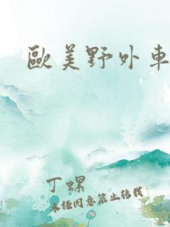 欧美野外车震
