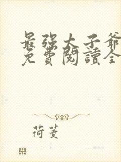最强太子爷小说免费阅读全文