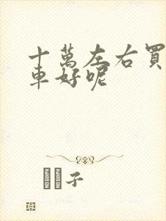 十万左右买什么车好呢