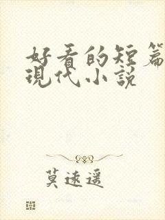 好看的短篇言情现代小说