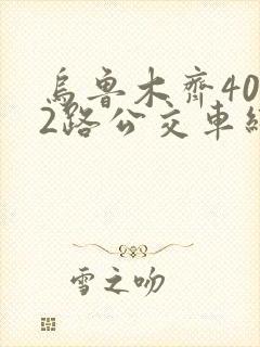 乌鲁木齐4002路公交车线路