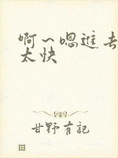 啊～嗯进去了h太快
