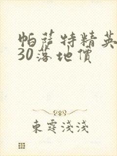 帕萨特精英版330落地价