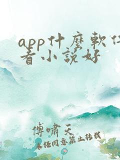 app什么软件看小说好