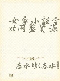 女尊小说合集txt网盘资源
