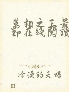 万相之王最新章节在线阅读