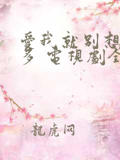 爱我就别想那么多 电视剧全集免费观看