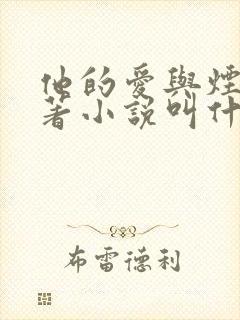 他的爱与烟火原著小说叫什么