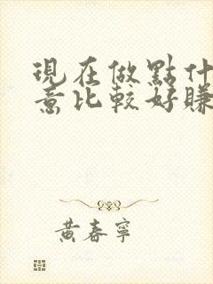 现在做点什么生意比较好赚钱