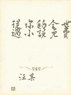 从你的全世界路过小说免费张嘉佳 从你的全世界路过小说免费张嘉佳