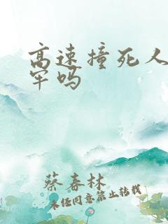 高速撞死人要坐牢吗