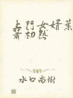 上门女婿叶辰与萧初然 上门女婿叶辰与萧初然