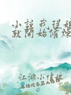 小说 我从娘胎就开始修炼