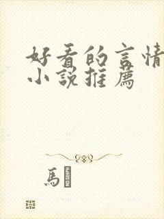 好看的言情现代小说推荐