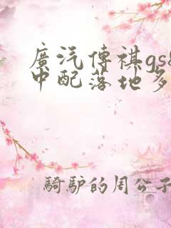 广汽传祺gs8中配落地多少钱