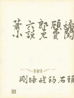 萧六郎顾娇穿越小说免费阅读