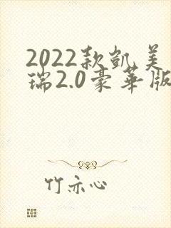 2022款凯美瑞2.0豪华版
