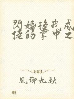 闪婚后我成了大佬的掌中之物在线观看大结局