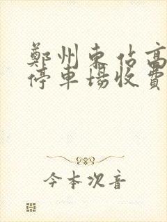 郑州东站高铁站停车场收费