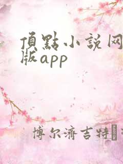 顶点小说网手机版app