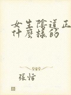 女生阴道正常是什么样的