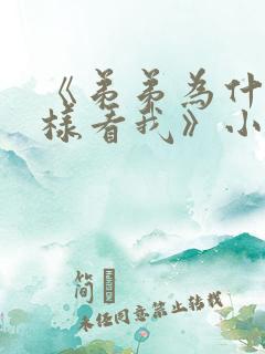《弟弟为什么这样看我》小说