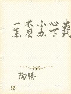 一不小心出道了怎么办下载全本txt