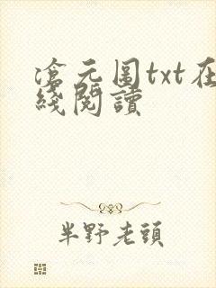 沧元图txt在线阅读