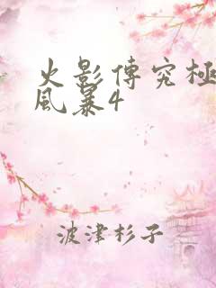 火影传究极忍者风暴4