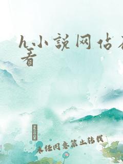 h小说网站在线看
