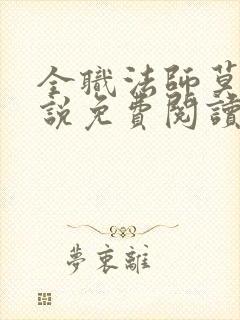 全职法师莫凡小说免费阅读全文无删减