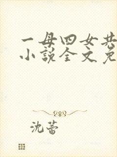一母四女共一婿小说全文免费