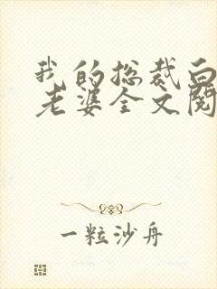 我的总裁白富美老婆全文阅读免费