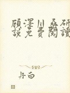 顾泽川桑研宁小说免费阅读笔趣阁