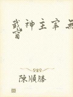 武神主宰 无弹窗