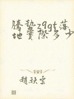 腾势z9gt落地实际多少钱