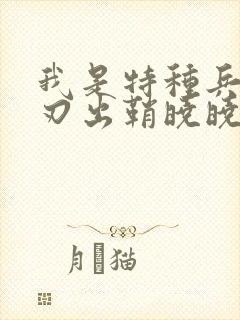 我是特种兵之利刃出鞘晓晓的结局