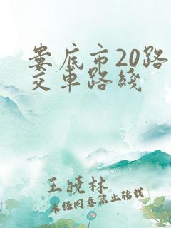 娄底市20路公交车路线