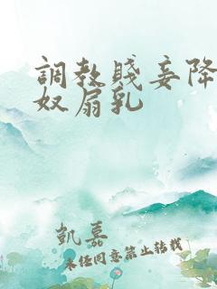 调教贱妾降为乳奴扇乳