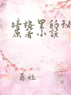 暗格里的秘密的原著小说
