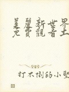 美丽新世界漫画免费观看土豪漫画下拉式韩漫