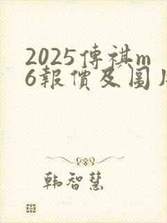 2025传祺m6报价及图片