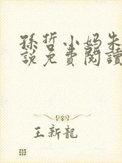 孙哲小妈朱颜小说免费阅读 孙哲小妈朱颜小说免费阅读