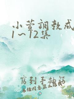 小萱调教成尿奴1~12集 小萱调教成尿奴1~12集