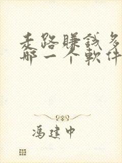 走路赚钱多的是哪一个软件