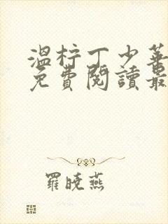 温柠丁少华小说免费阅读最新章节