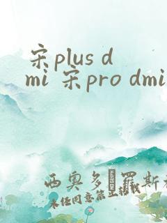 宋plus dmi 宋pro dmi