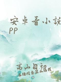 安卓看小说的app