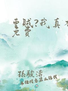 曹贼?我真不是免费